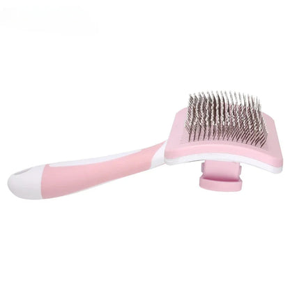 Pet Hair Shedding Comb Dog Cat Brush Grooming Long Hair Indoor Cats Brush Hair Remover Cleaning Beauty Slicker Pet Supplies