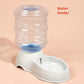 Pet Automatic Feeders Waterer Dog Cat Plastic Drinking Bowl Large Capacity Water Food Dispenser Dog Bowl Home Pets Accessories