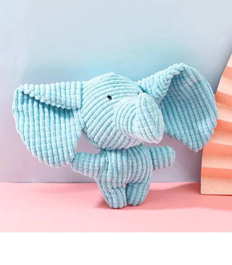 New Pet Toys Plush Dog Teeth Bite Resistant Toys Cute Animal Shape Lion Rabbit Squeaky Toy Dog Toys Interactive Dog Plush