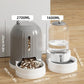 Large-Capacity Pet Automatic Feeding Water Feeder, Dog Feeder, Dog Water Feeder, Cat Feeder, Cat Water Feeder