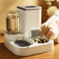 Two-in-One Cat Feeding Water Feeder Dog Bowl Smooth Food & Water Supply Pet Water Dispenser Cat Bowl Pet Supplies