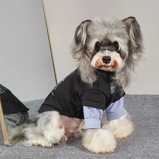 Fashion Pet Hoodie T-shirt Winter Warm Dog Coat Warm Comfortable Pullover Dog Clothes