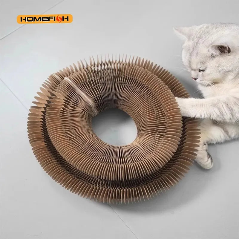 Organ cat scratching board nest wear-resistant and unbreakable cat toy self-entertainment corrugated paper claw grinding board