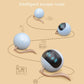 Interactive Smart Cat Toy Colorful LED Self Rotating Pet Ball Toys USB Rechargeable Kitten Automatic Ball Toys Cat Accessories