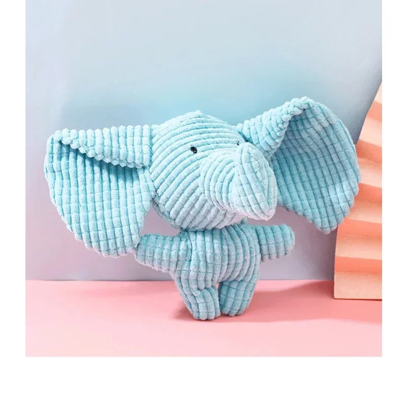 New Pet Toys Plush Dog Teeth Bite Resistant Toys Cute Animal Shape Lion Rabbit Squeaky Toy Dog Toys Interactive Dog Plush