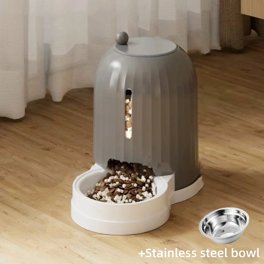 Large-Capacity Pet Automatic Feeding Water Feeder, Dog Feeder, Dog Water Feeder, Cat Feeder, Cat Water Feeder
