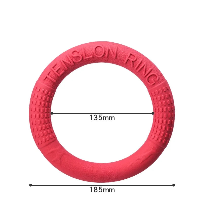 1PC Large Dog Interactive TPR Toy - Durable Floating Ring Pulling Dog Ring for Teeth Grinding And Interactive Play