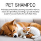 YEGBONG Dog Wash Shampoo: Flea & Mite Killer, Dirt Removal - Anti-Itch, Deodorizing & Moisturizing Formula for Softening Coat