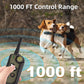 3300 Feet Pet Dog Training Collar IP67 Waterproof with Sound, Shock, Vibration, Functions LCD Color Digital Display Screen