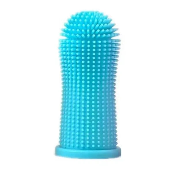 Dog Super Soft Pet Finger Toothbrush Teeth Cleaning Breath Care Nontoxic Silicone Tooth Brush Cat Dog Toothbrush Pet Products