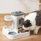 Automatic Pet Feeder And Water Food Dispenser 2 In 1 Gravity Pet Feeder And Water Dispenser Pet Bowl Basin Cat Dog Bowl