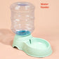 Pet Automatic Feeders Waterer Dog Cat Plastic Drinking Bowl Large Capacity Water Food Dispenser Dog Bowl Home Pets Accessories